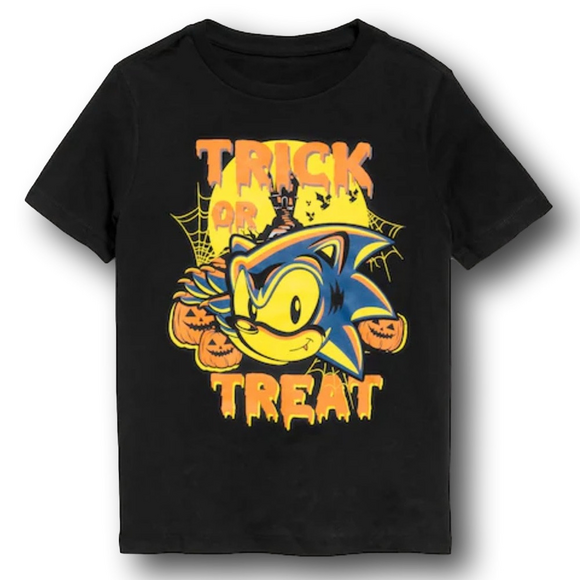 Sonic The Hedgehog Other - Kids Sonic The Hedgehog "Trick Or Treat" T-Shirt - Size XL 14/16 - NWT